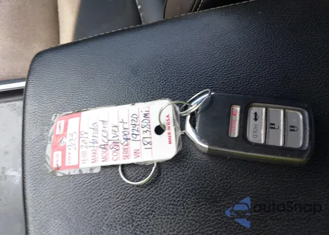 2018 Honda Accord Sport from USA, damaged, VIN 1HGCV1F3XJA192420